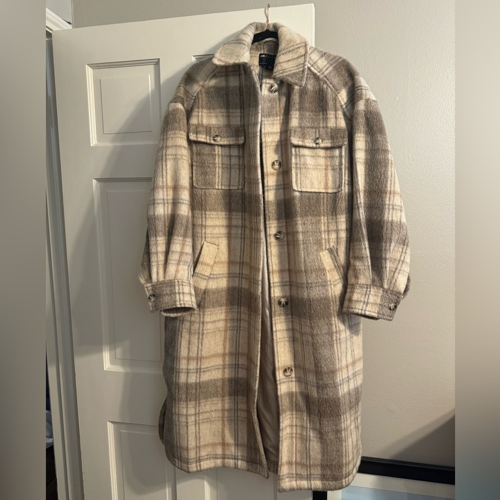 ASOS Plaid Coat